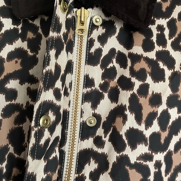 NEW - J.Crew Barn Jacket in Leopard Print - Picture 7 of 14